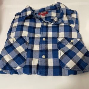 Arizona Jean Company Blue and White Men’s button down